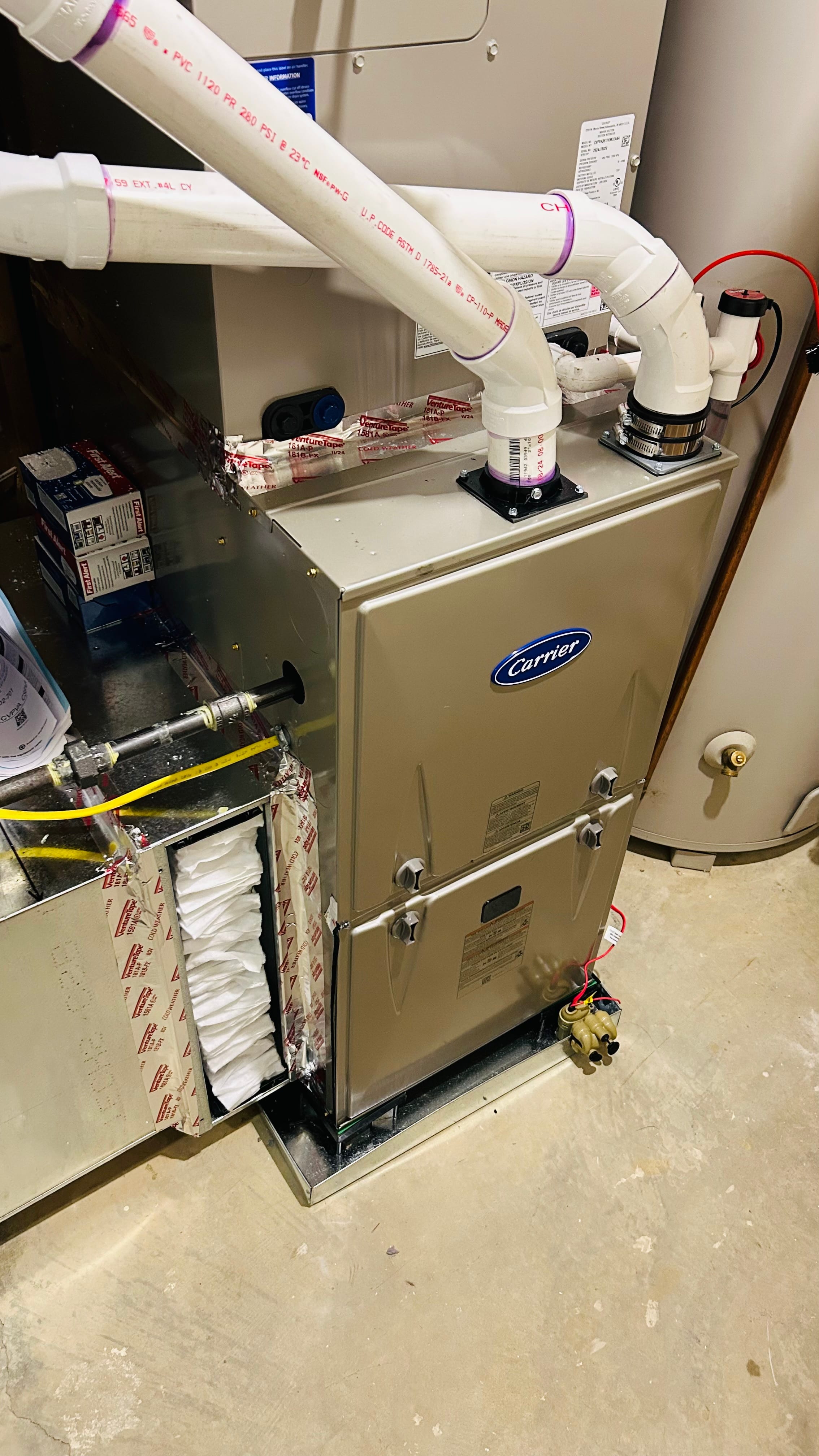 Ductwork and climate work